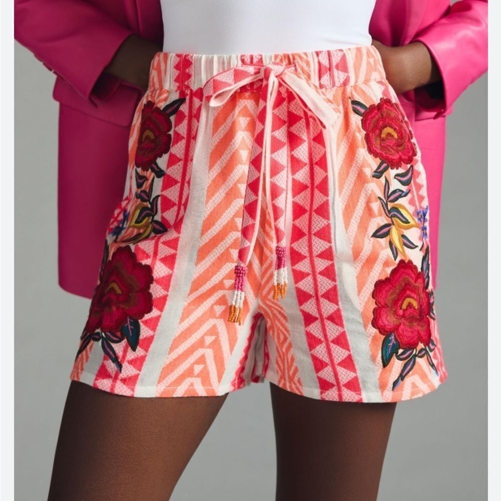 Farm Rio XS Color:
CITRIC FLORA Farm Rio Printed Drawstring Shorts